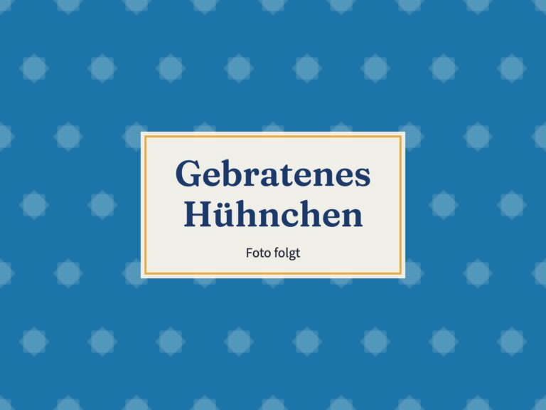 Platzhalter: Gebratenes Hühnchen