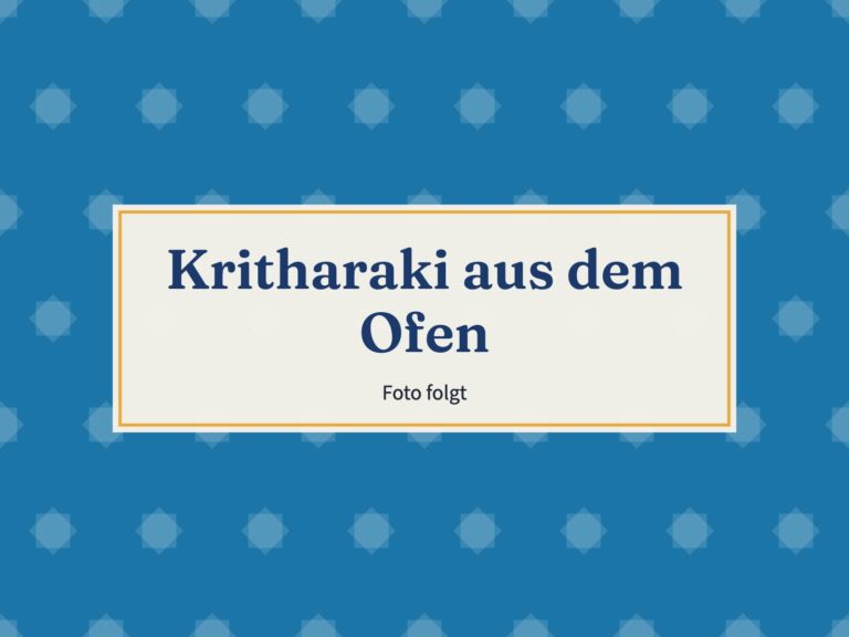 Platzhalter: Kritharaki aus dem Ofen