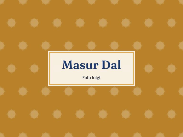 Platzhalter: Masur Dal