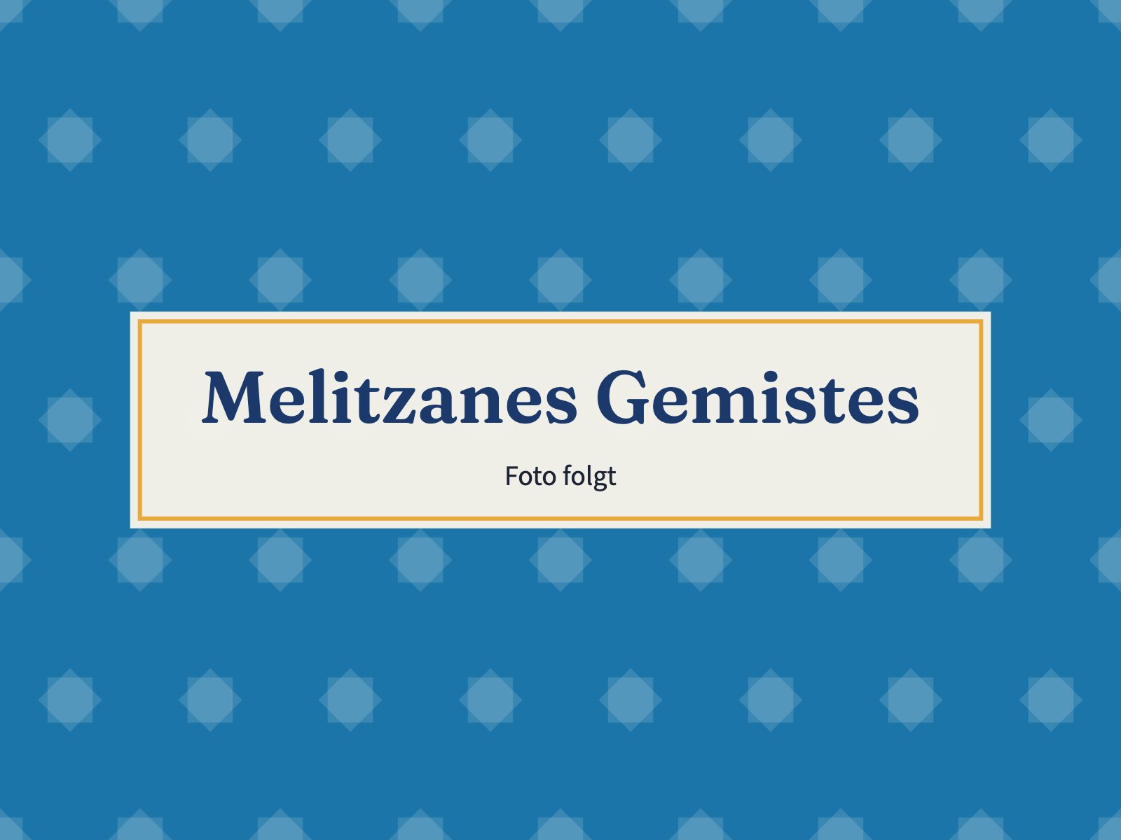 Platzhalter: Melitzanes Gemistes
