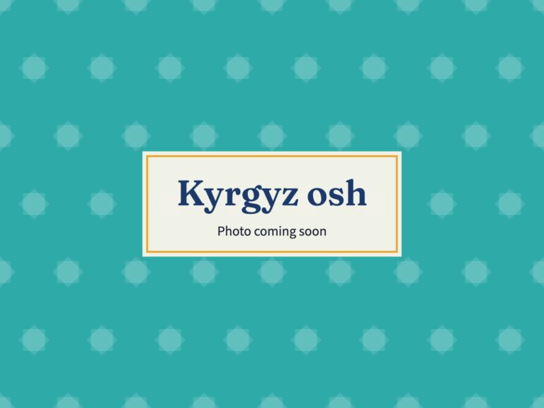 Placeholder: Kyrgyz osh