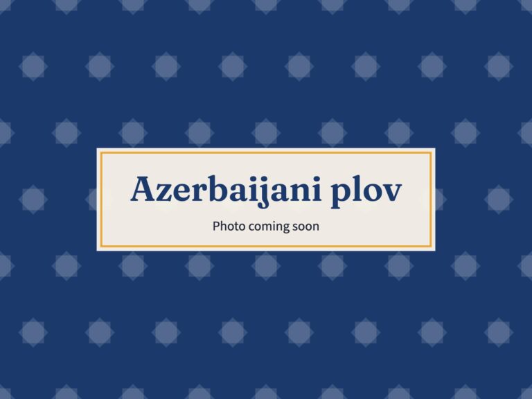Placeholder: Azerbaijani plov