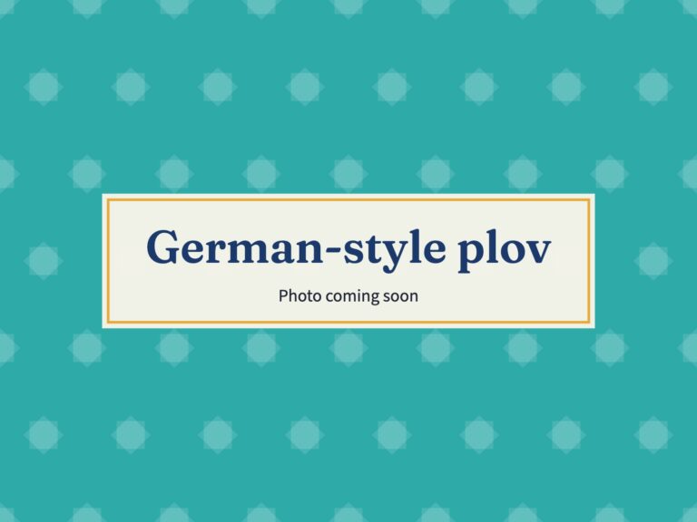 Placeholder: German-style plov